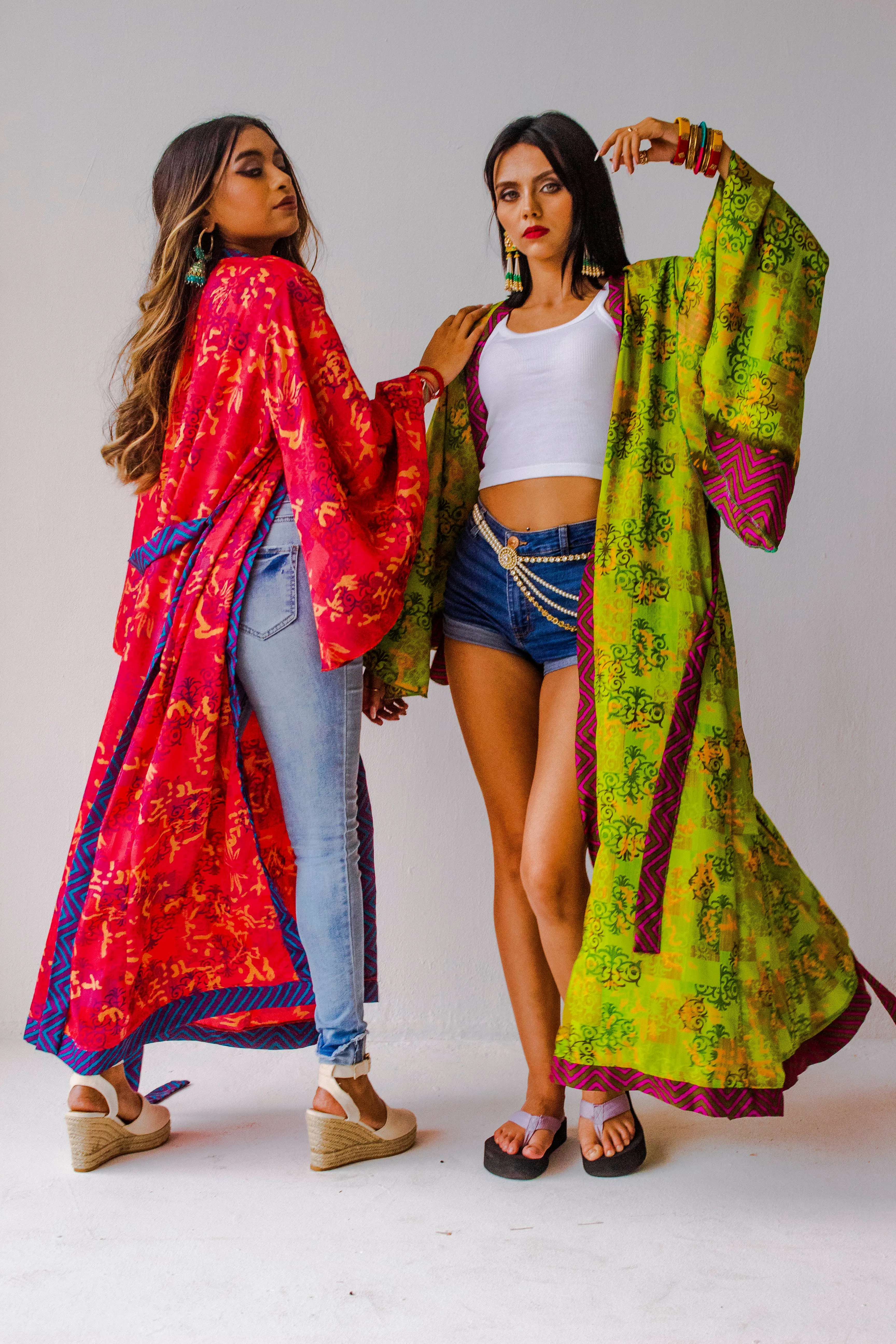 Saadhya & Saadha Silk Kimonos
