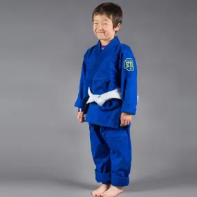 Scramble Children's Blue Jiu Jitsu Gi