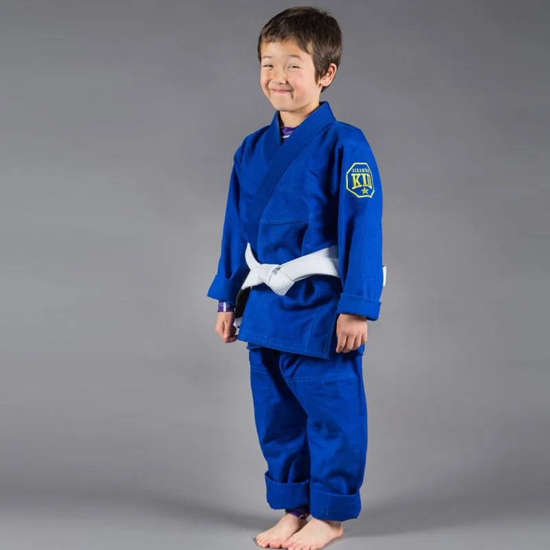 Scramble Children's Blue Jiu Jitsu Gi