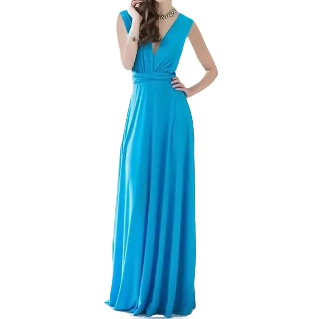 Sexy Women Multiway Wrap Convertible Boho Maxi Club Red Dress Bandage Long Dress Party Bridesmaids Infinity Robe Longue Femme