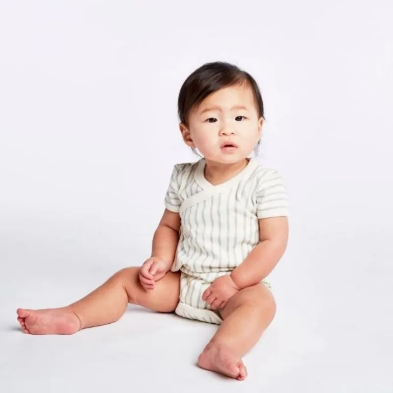 Short Sleeve Kimonos One-Piece