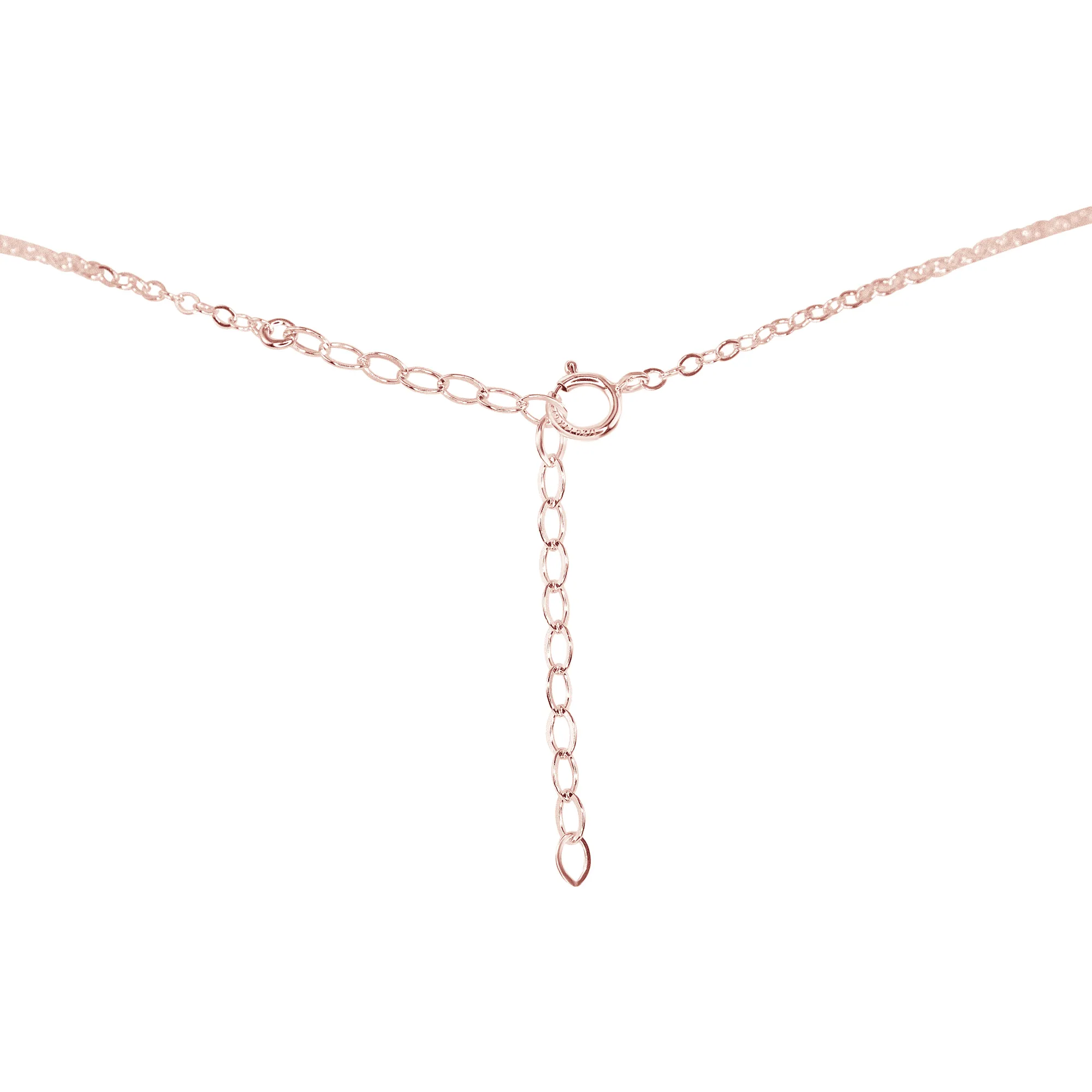 Small Smooth Clear Crystal Quartz Crystal Slab Necklace