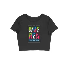 Somewhere The Truth Crop Top - CT00007