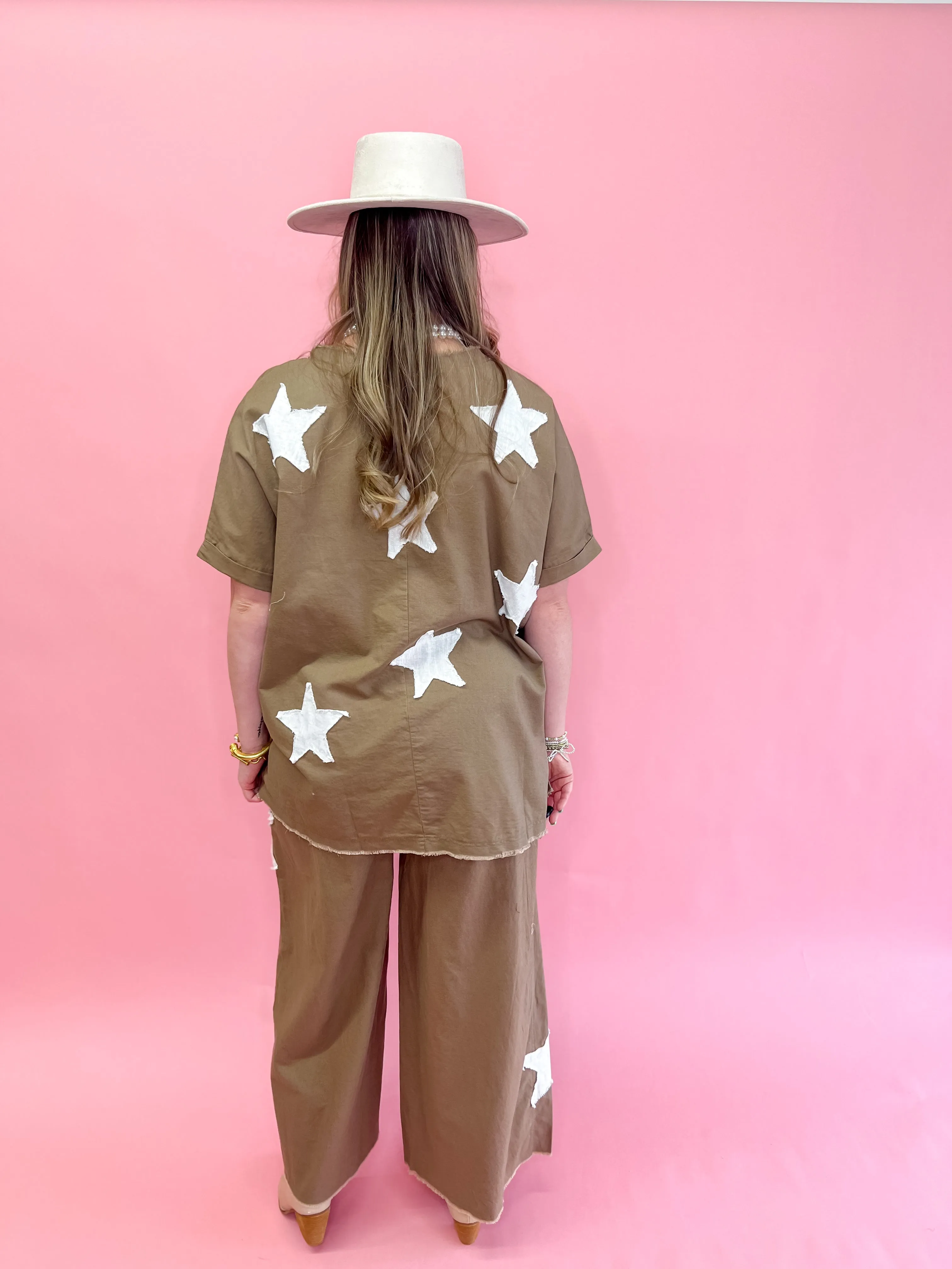 Starlit Linen Pants