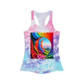 Thru The Always Tie Dye Racerback Tank Top