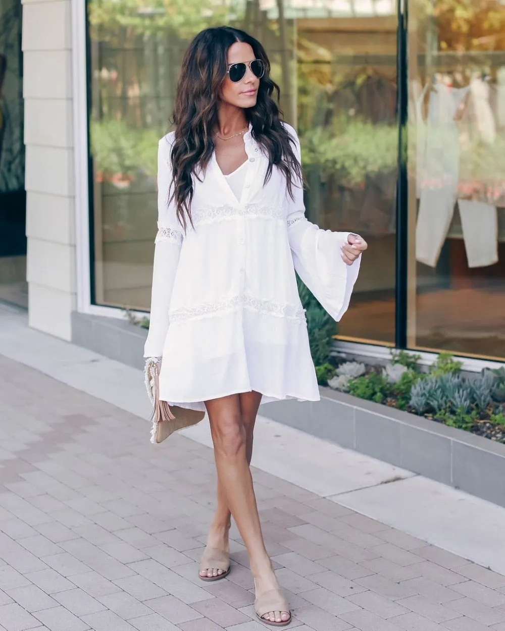 VenusFox New Beach Cover up robe Plage Pocket Swimsuit Cover up Sarong Beach Shirt Tops Bathing Suit Women Beachwear Pareo Tunic #Q469