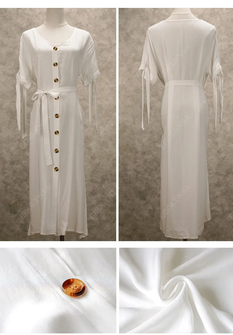 VenusFox New Beach Cover up robe Plage Pocket Swimsuit Cover up Sarong Beach Shirt Tops Bathing Suit Women Beachwear Pareo Tunic #Q469