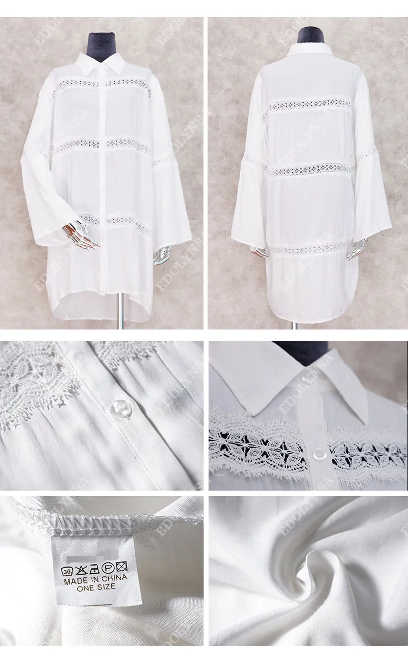 VenusFox New Beach Cover up robe Plage Pocket Swimsuit Cover up Sarong Beach Shirt Tops Bathing Suit Women Beachwear Pareo Tunic #Q469