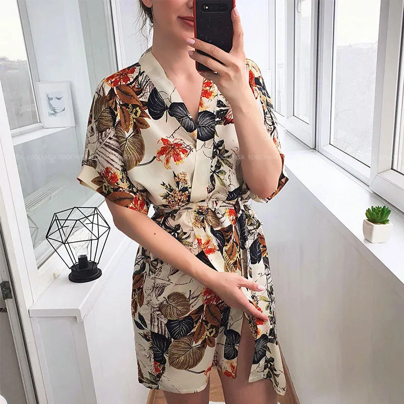 VenusFox New Beach Cover up robe Plage Pocket Swimsuit Cover up Sarong Beach Shirt Tops Bathing Suit Women Beachwear Pareo Tunic #Q469