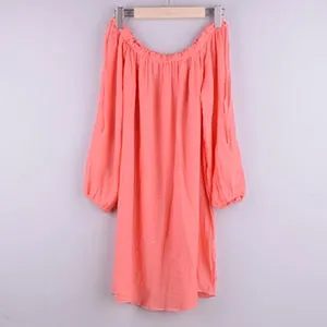 VenusFox Women Bikini Cover Up Swimwear Summer Beach Wear Off Shoulder Blouse Dress Swimming Bathing Beach Beachwear High Waist Push Up