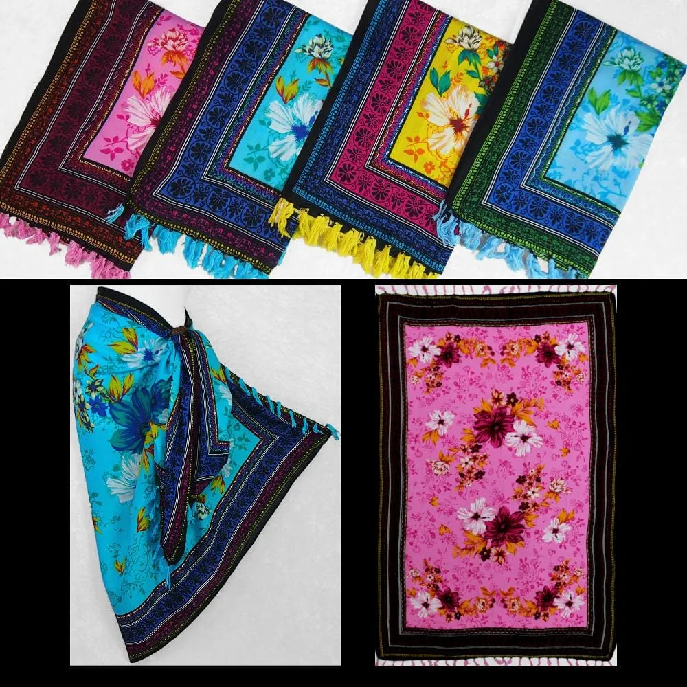 Vintage Floral Sarongs