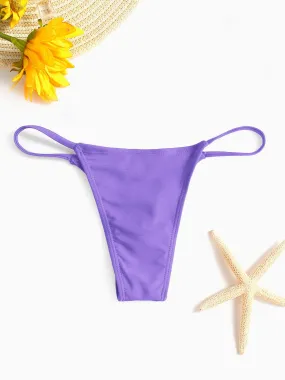 Wholesale Sexy High Waisted T-Back Hipster Bikini Bottoms