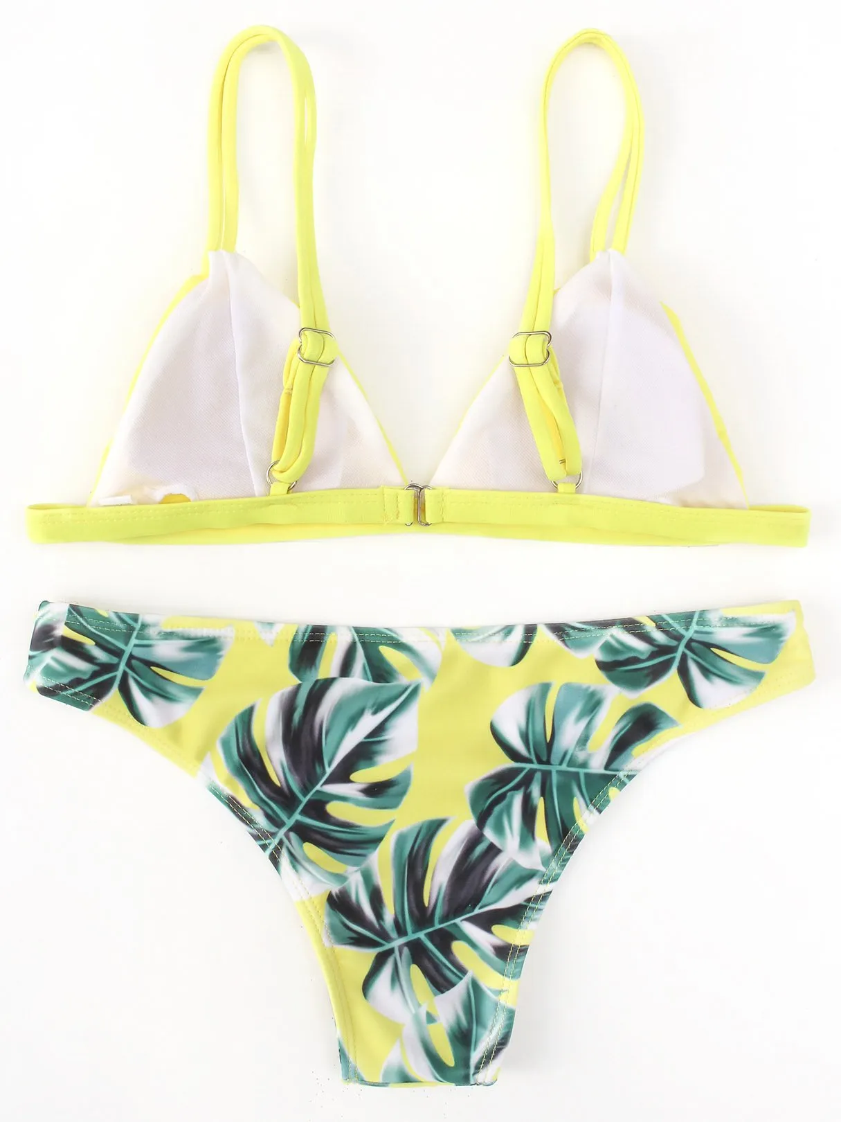 Wholesale Sleeveless Floral Print Two Piece Bikini