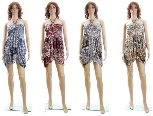 women's sundresses - cheetah prints Case of 96