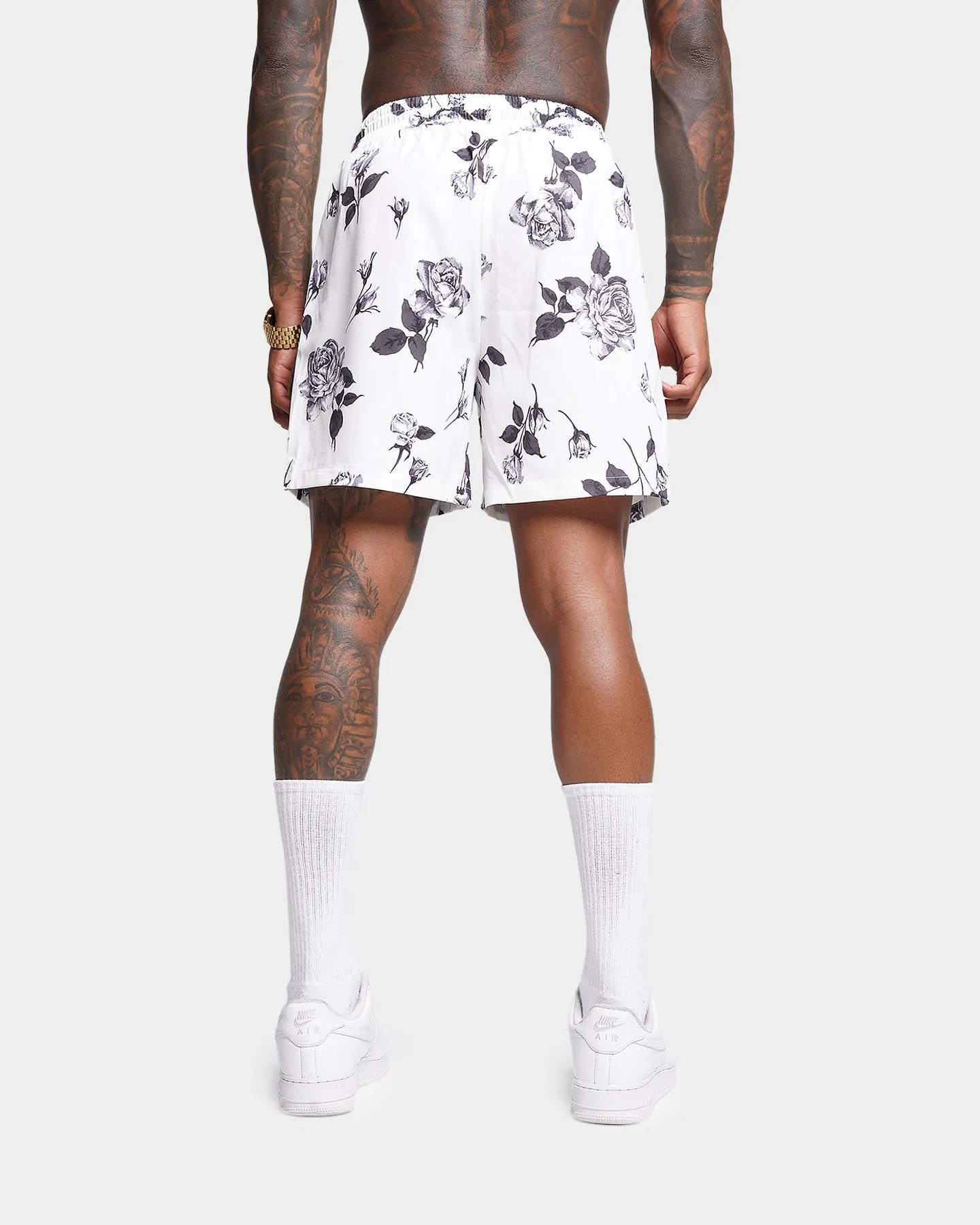 XXIII Milo Floral Shorts White